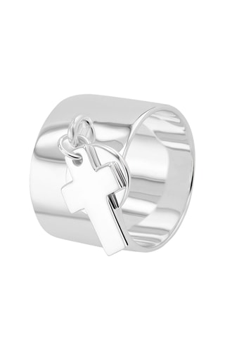 Ring - Zilverkleurig Brons