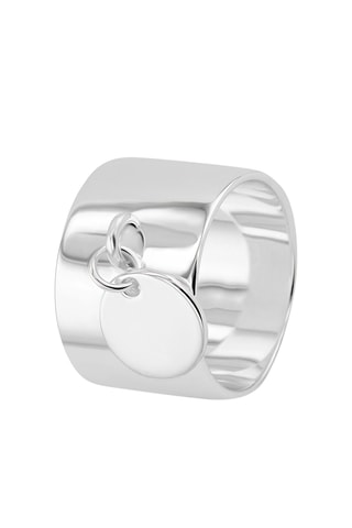 Ring - Zilverkleurig Brons