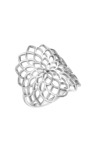 Ring - Zilverkleurig Brons