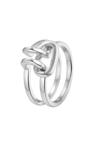 Ring - Zilverkleurig Brons