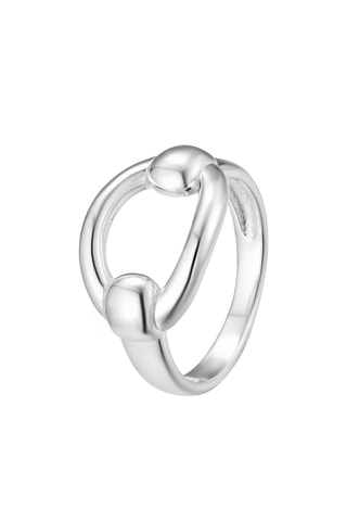 Ring - Zilverkleurig Brons