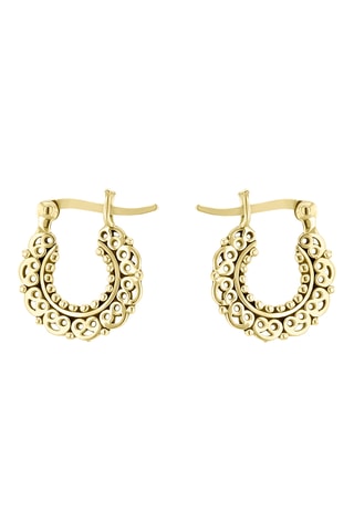 Creolen - Goudkleurig Brons