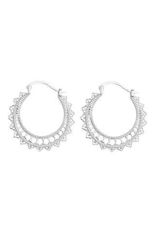 Creolen - Zilverkleurig Brons