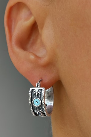 Creolen - Zilverkleurig Brons