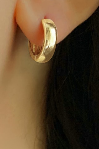 Creolen - Goudkleurig Brons