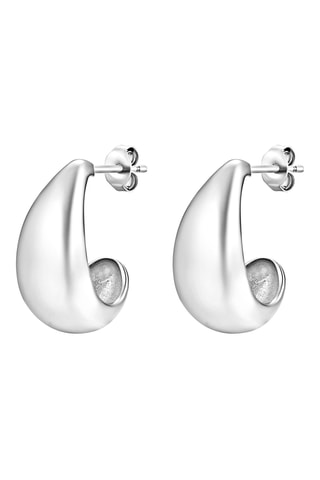 Creolen - Zilverkleurig Brons