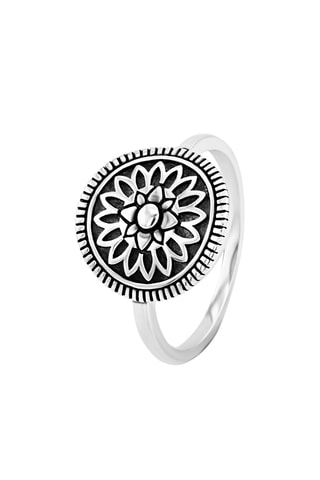 Ring - Zilverkleurig Brons