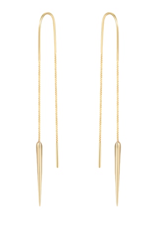 Oorbellen - Goudkleurig Brons