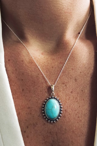 Ketting - Zilverkleurig Brons