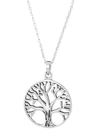 Ketting - Zilverkleurig Brons