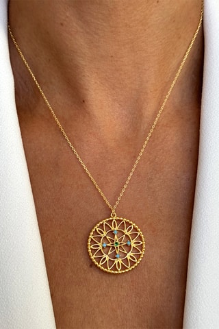 Ketting - Zilverkleurig Brons