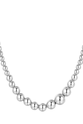 Ketting - Zilverkleurig Brons