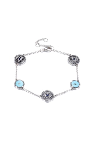 Armband - Zilverkleurig Brons