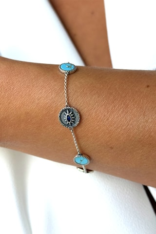 Armband - Zilverkleurig Brons