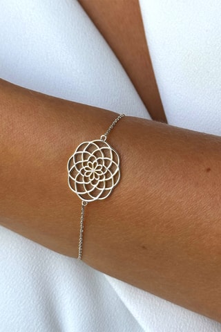 Armband - Zilverkleurig Brons