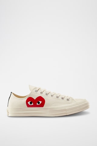 Sneakers Converse x Comme des Garçons PLAY Chuck 70 - Blanc