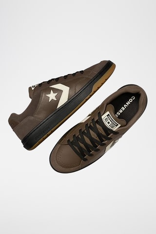 Baskets en cuir - Marron