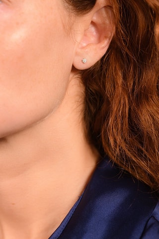 Oorbellen Eternelle Witgoud en Diamanten