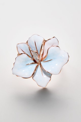 Ring Althaea Roségoud en Diamanten  