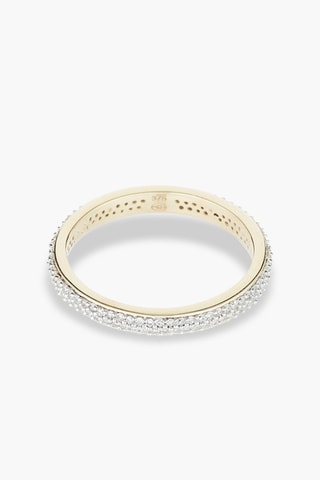 Ring Eternity Geelgoud en Diamanten