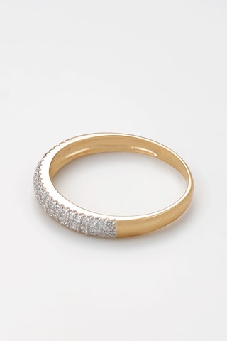 Ring Arsia Geelgoud en Diamanten