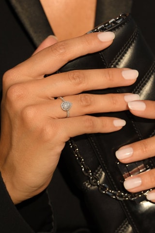 Ring Diamants Assa Witgoud en Diamanten