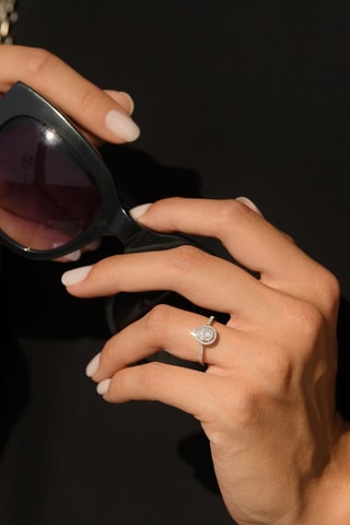 Ring Diamants Assa Witgoud en Diamanten