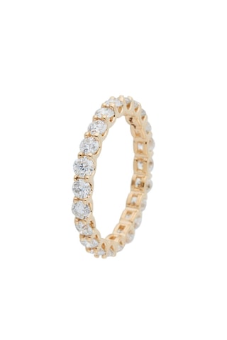 Trouwring Mon Tour Complet Geelgoud en Diamanten