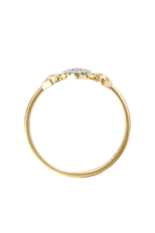 Ring Partage Précieux - Geelgoud en Diamanten