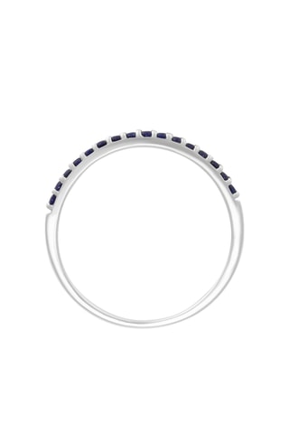 Trouwring - Witgoud en Saffieren