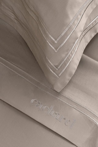 Fronha de travesseiro em cetim de algodão 80 fios/cm² La Rochelle - Toupeira