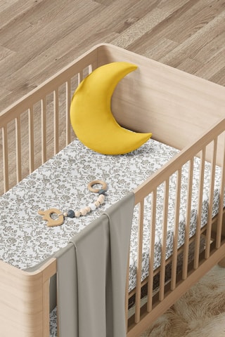 Conjunto de edredão em cetim de algodão 200 fios/cm² - Floraison de Roses - Toupeira