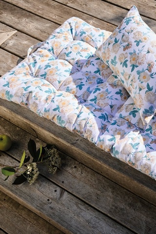 Matelas de sol - Blanc - 60 x 120 x 4 cm