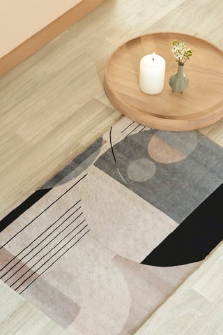 Tapete de interior Azélie Vert - Cinzento