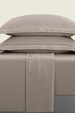 Conjunto de lençóis em cetim de algodão - 80 fios/cm² La Rochelle - Toupeira