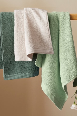 2 panos de cozinha Verde pradaria - 45 x 45 cm