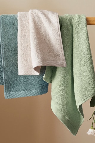 2 panos de cozinha Verde garrafa - 45 x 45 cm