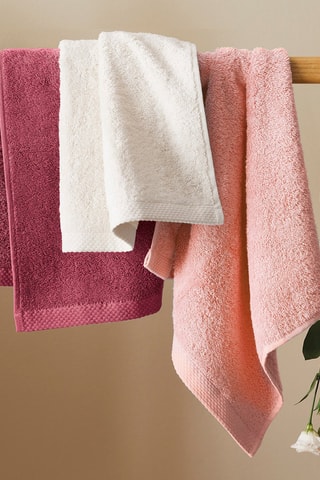 2 panos de cozinha Rosa blush - 45 x 45 cm