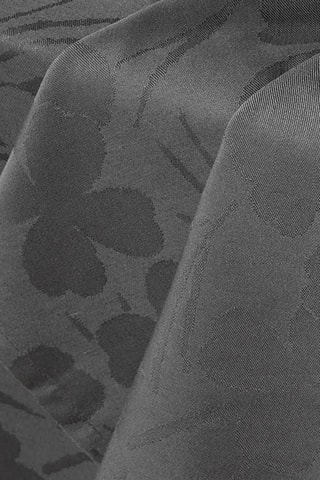 4 guardanapos Jacquard Pequenas Flores Cinzento-escuro - 50 x 50 cm