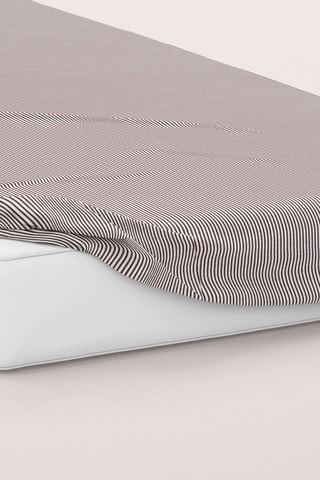 Lençol-capa em cetim de algodão 80 fios/cm² Fleurs des champs - Bordô