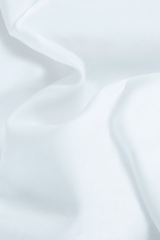 Lençol liso em cetim de algodão 80 fios/cm² - Azul