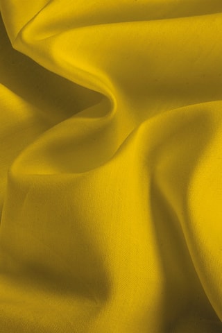 Lençol liso em cetim de algodão 80 fios/cm² - Amarelo