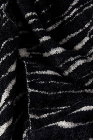 Echarpe et manchette - Noir