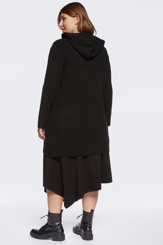 Cardigan à capuche - Noir