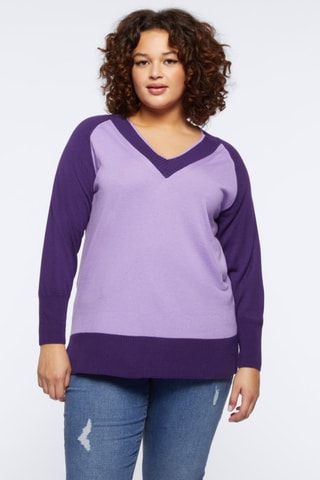 Pull en laine - Violet