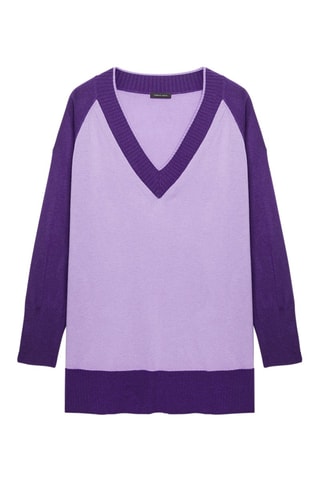 Pull en laine - Violet