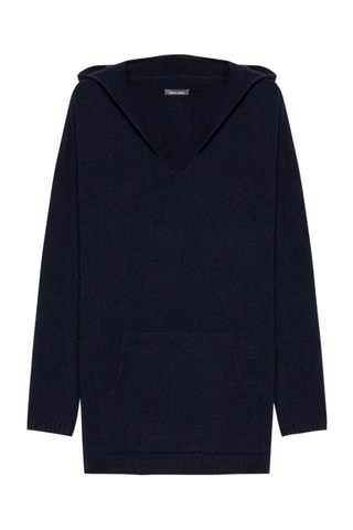 Pull à capuche - Bleu marine