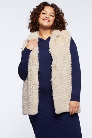 Gilet sans manches - Beige