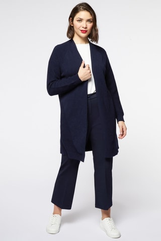 Gilet long - Bleu marine