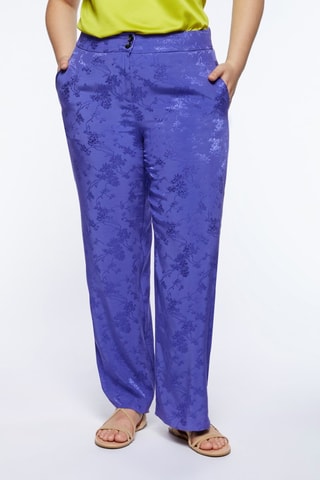 Pantalon droit - Violet